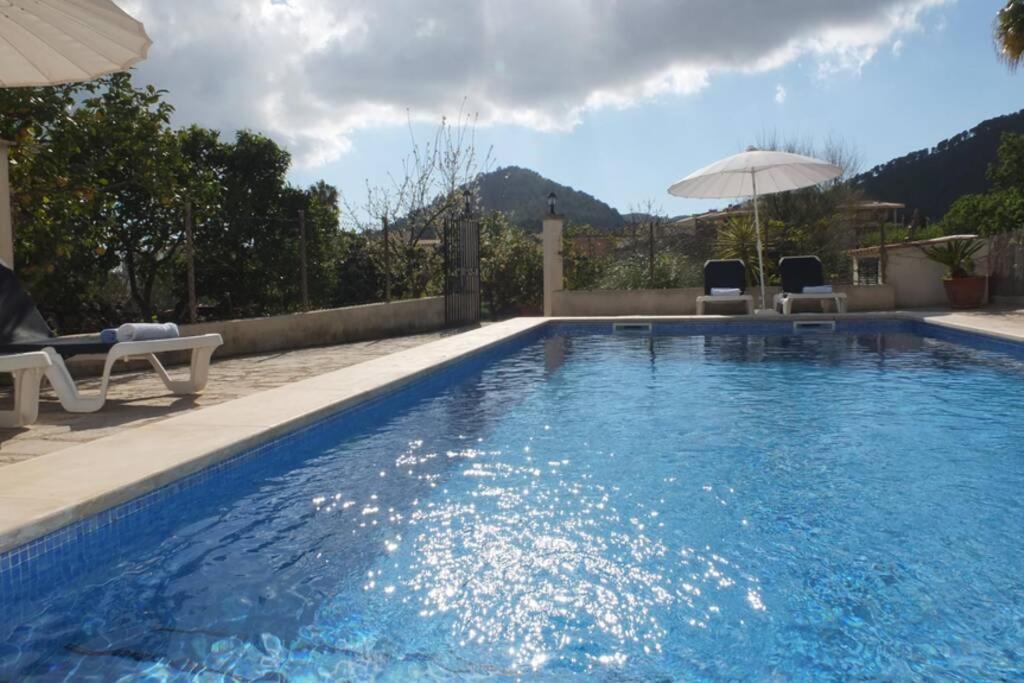 Villa Maria, Bonita Casa Con Jardin Y Piscina Privada En أندراتكس المظهر الخارجي الصورة